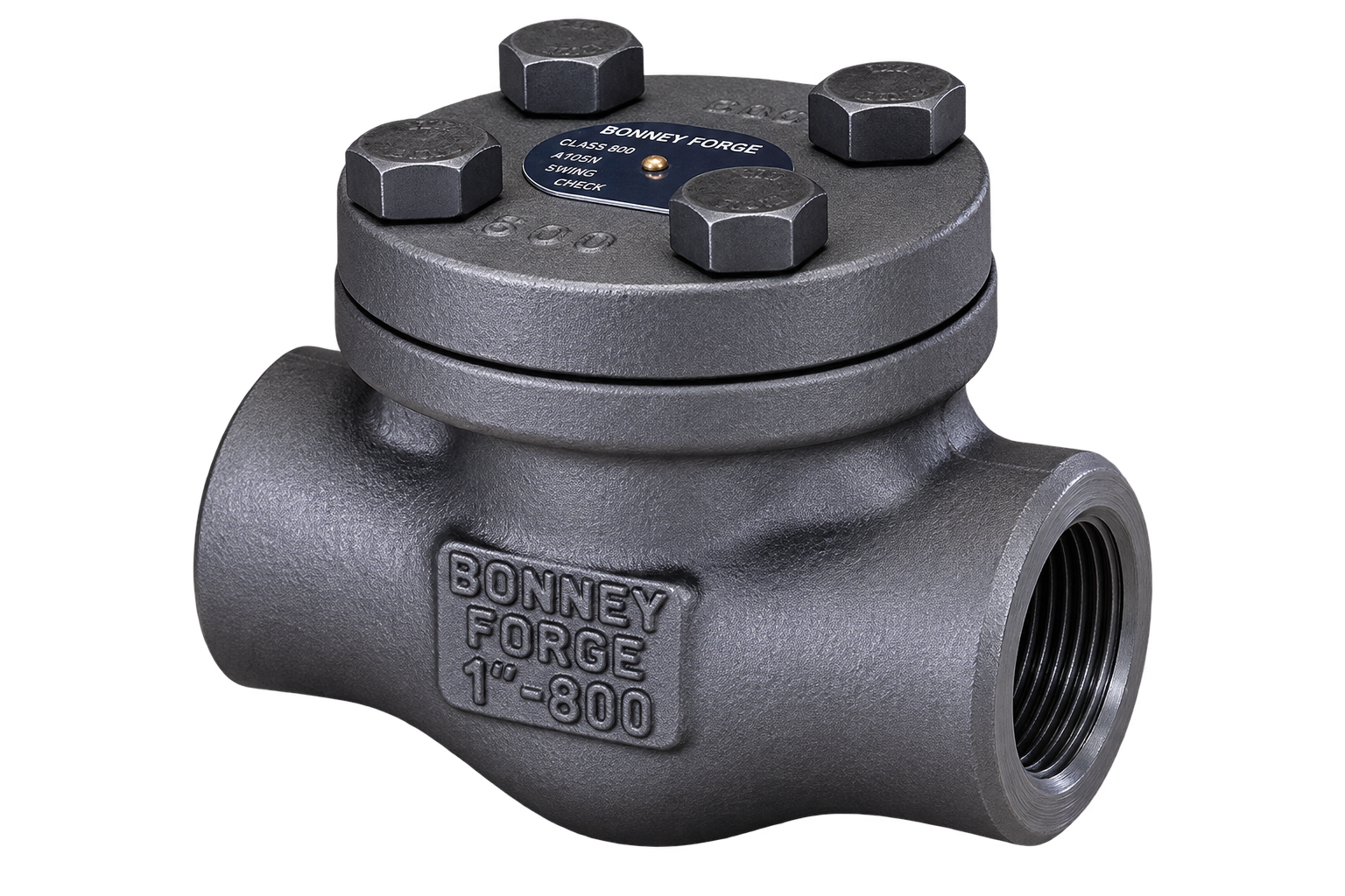 Bonney Forge Check Valve 1 1/2 Inch #1500 Class